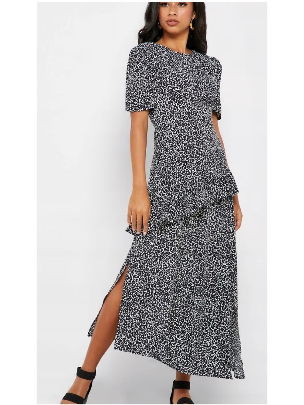 Topshop Leopard Print Maxi Dress 4